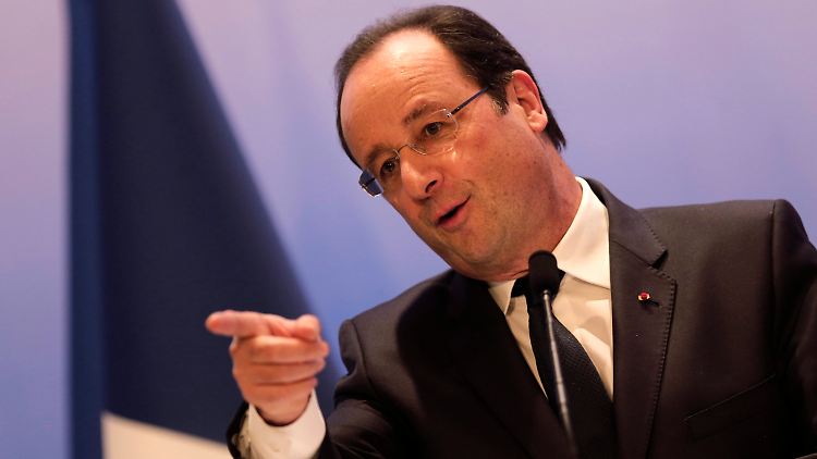 Verfehlte sein wichtigstes Wahlversprechen an die Franzosen: Präsident François Hollande.