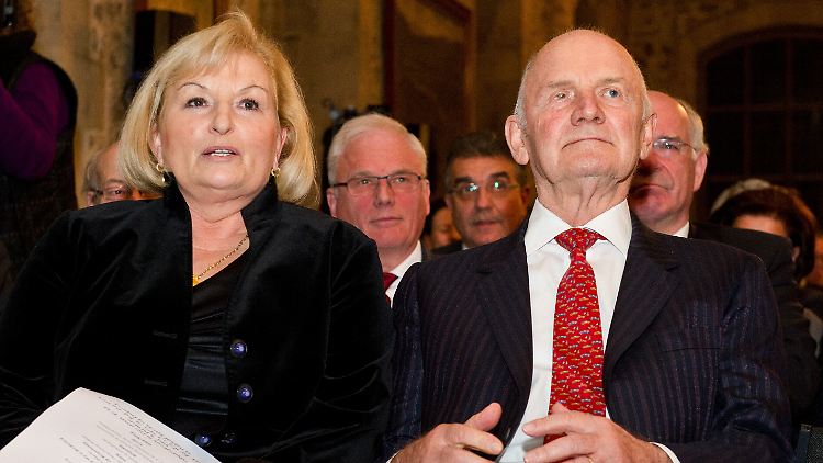 Ferdinand Piëch mit Ehefrau Ursula.