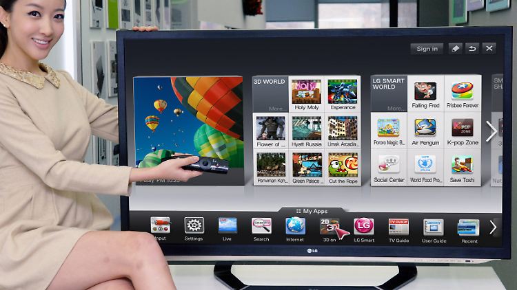 Internet-Funktionen sind bei Fernsehern inzwischen Standard.