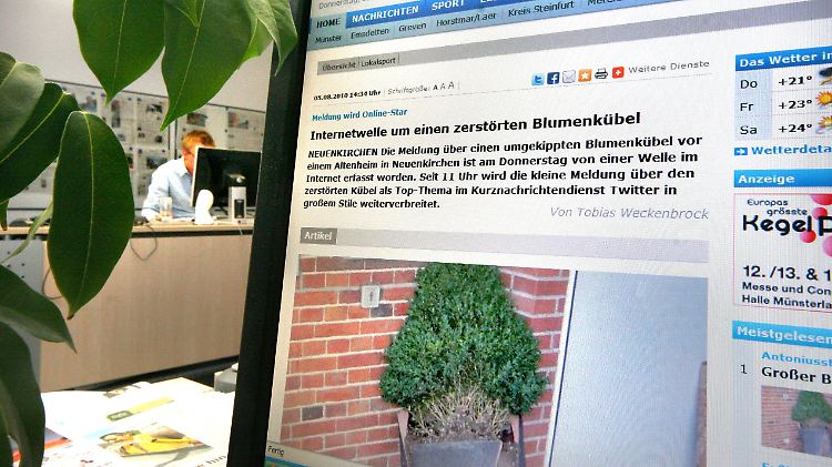 Am Anfang stand ein klassisches Stück Lokaljournalismus.