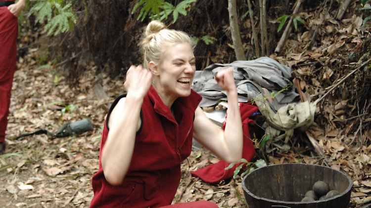 Wer hätte das am ersten Dschungeltag noch gedacht? Larissa steht im Finale des Dschungelcamps 2014.