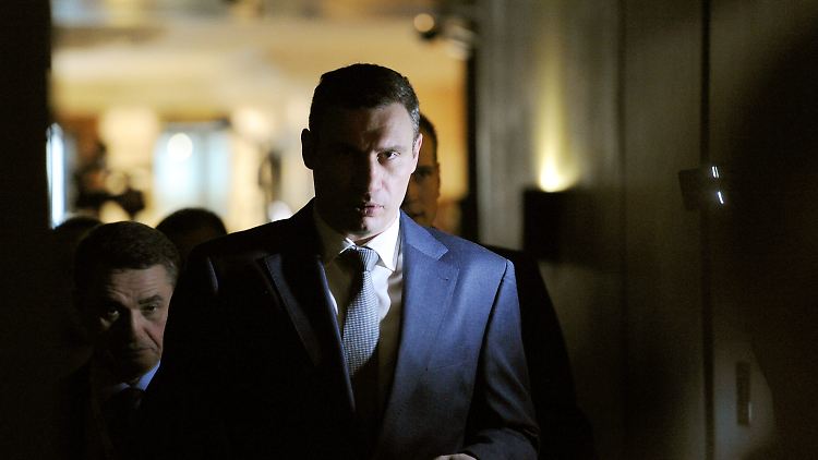 Vitali Klitschko bei der Münchner Sicherheitskonferenz. 