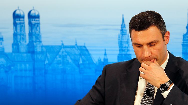 Deutschland hatte Klitschko nach München eingeladen.
