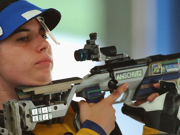Barbara Lechner war im Dreistellungskampf am treffsichersten.