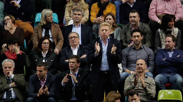 Boris Becker ist dorthin zurückgekehrt, wo er einer der ganz Großen ist - in den Tennissport.