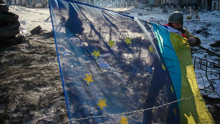 Janukowitsch ließ Ende November ein Partnerschaftsabkommen mit der EU platzen - das brachte die Proteste ins Rollen.