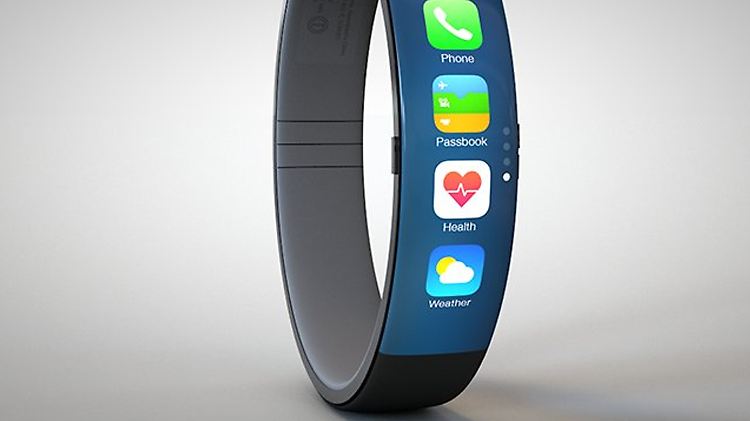 Eine iWatch mit gebogenem Display könnte wie dieses Konzept von Todd Hamilton aussehen.