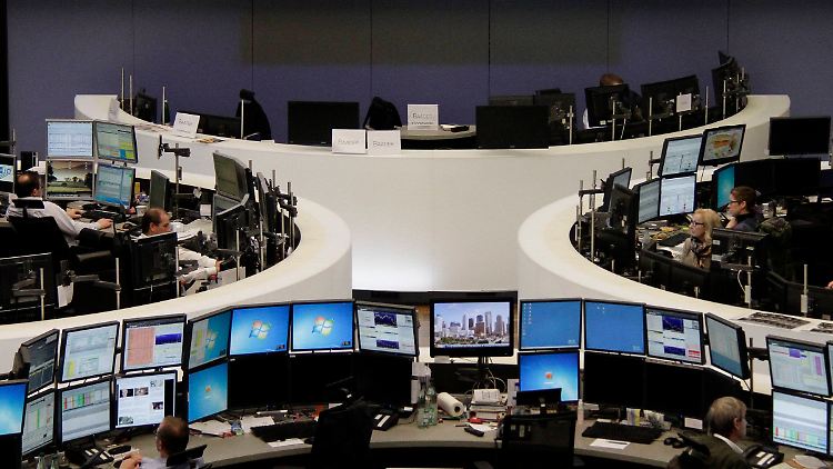 Der Dax am Dienstag: Nach den ISM-Daten ging es abwärts.