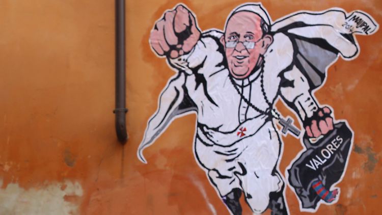 "Super-Mario"?  Die Fallhöhe beim Papst ist enorm.