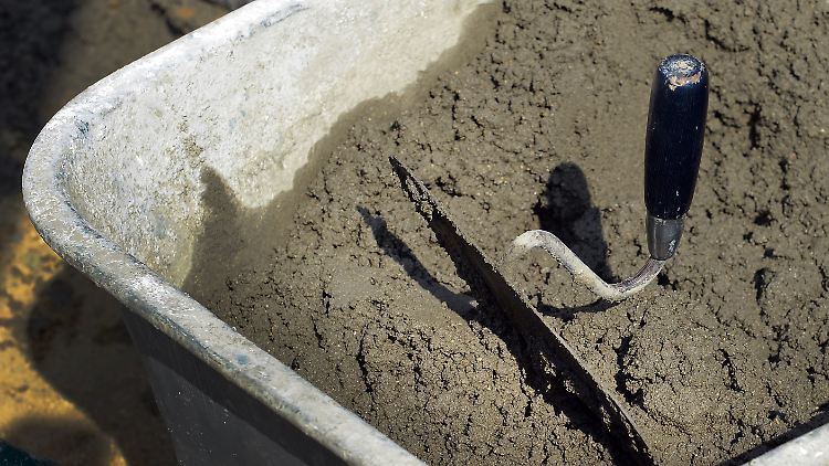 Der Duft frischen Mörtels: Heidelbergcement blickt verhalten zuversichtlich in die Zukunft.