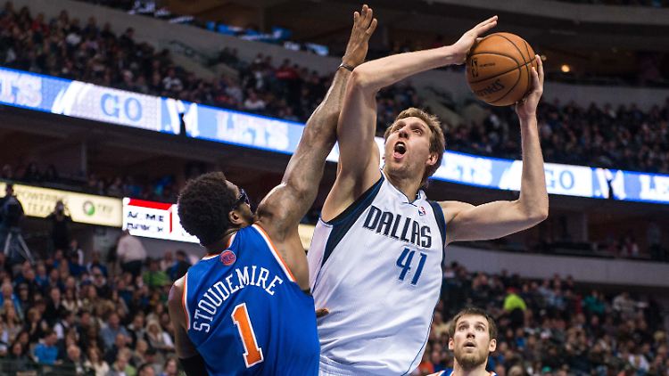 Sechs Rebounds schaffte Dirk Nowitzki gegen die Konkurrenz aus Memphis.