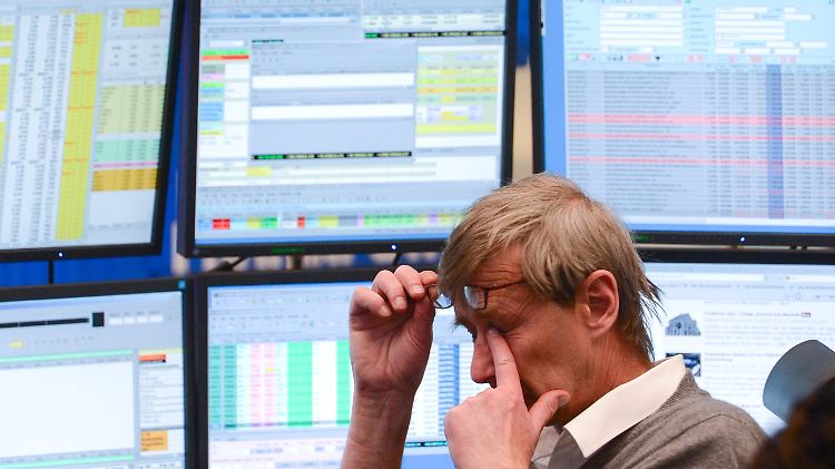 Der Dax präsentiert sich schwächer.