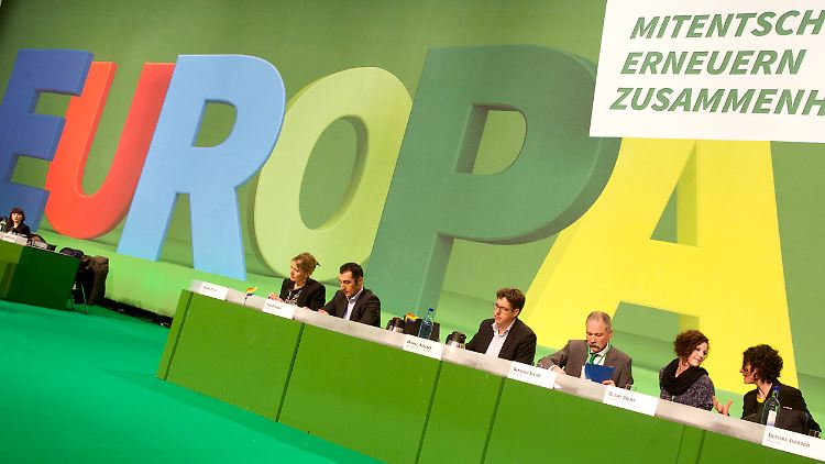 In Dresden wählen die Grünen ihre Spitzenkandidatin für die Europawahl.