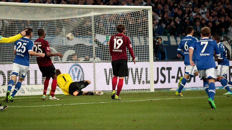 Jefferson Farfan brachte Schalke mit seinem achten Saisontor auf Kurs elfter Saisonsieg.