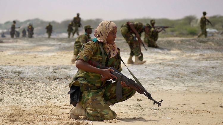 Die EU lässt im Dauerbürgerkrieg in Somalia Sicherheitskräfte ausbilden.