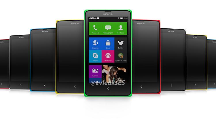 Eins von mehreren Bildern des Nokia Normandy, die @evleaks in den vergangenen Wochen veröffentlicht hat.