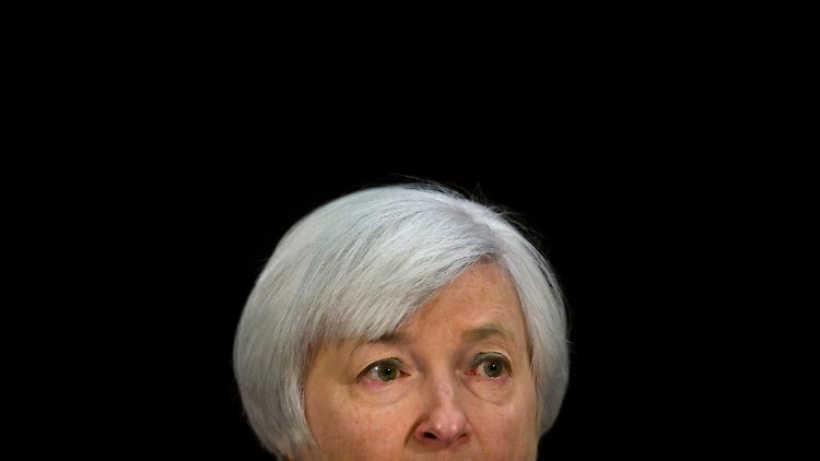 Muss den Über- und Durchblick behalten: Fed-Chefin Janet Yellen.