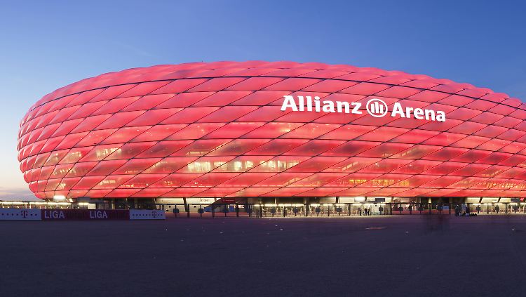 Der FC Bayern spielt seit der Saison 2005/2006 in der Allianz-Arena.