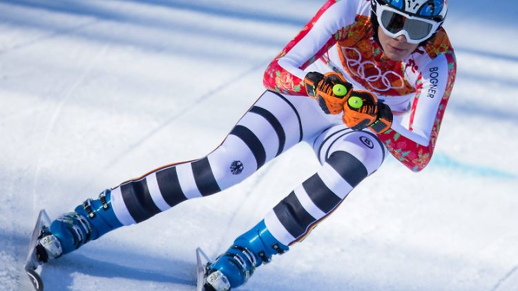 Traumstart: Maria Höfl-Riesch.