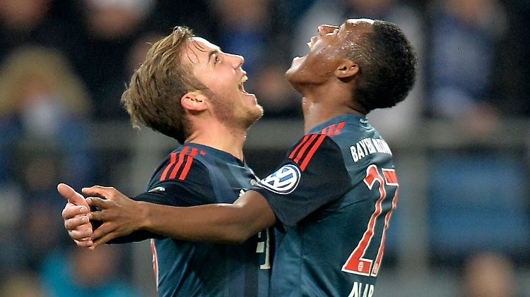 Der nächste bitte: Mario Götze, David Alaba spielen mit dem FC Bayern München im Halbfinale des DFB-Pokals gegen den Zweitligisten 1. FC Kaiserslautern.
