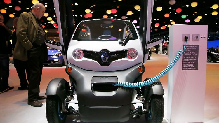 Moderner Stadtverkehr, französisch gedacht: Der Twizy von Renault fährt rein elektrisch.