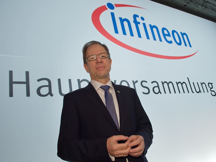 Reinhard Ploss, Vorstandsvorsitzender des Chipherstellers Infineon Technologies AG.