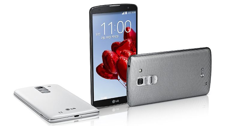 Das LG G Pro 2 ist ein scharfer Konkurrent des Samsung Galaxy Note 3.