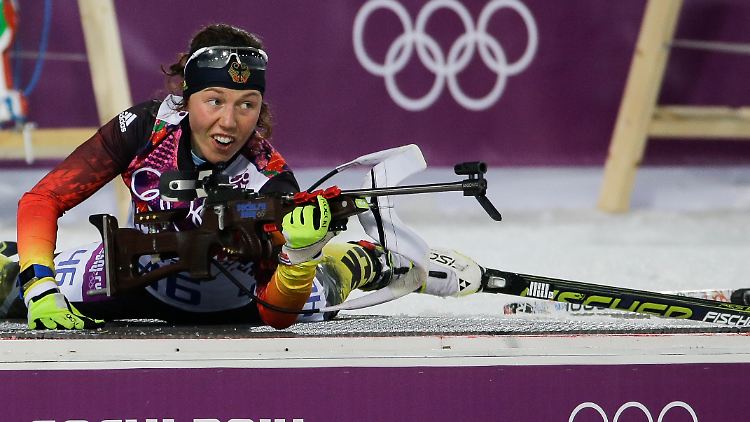 Noch die beste deutsche Biathletin: Laura Dahlmeier.