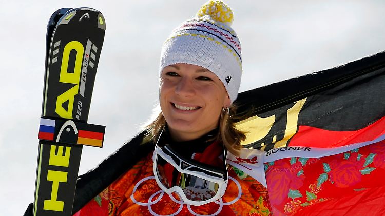 "Ich konnte es gar nicht glauben im Ziel": Maria Höfl-Riesch.