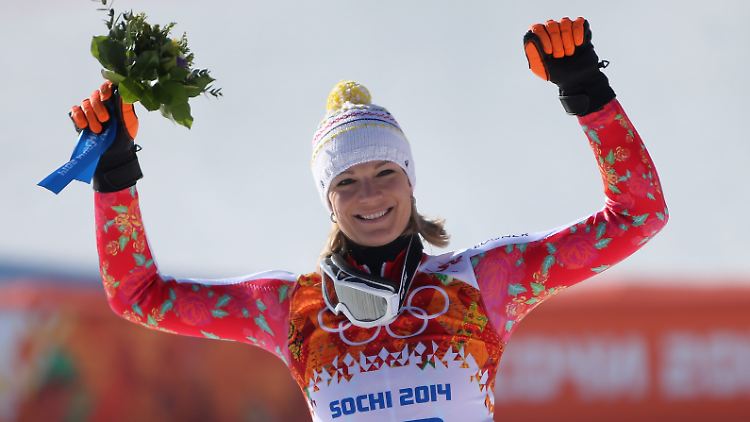 "Es war so ein schwerer Lauf, da war es fast eine Kunst, überhaupt durchzukommen": Silbermedaillengewinnerin Maria Höfl-Riesch