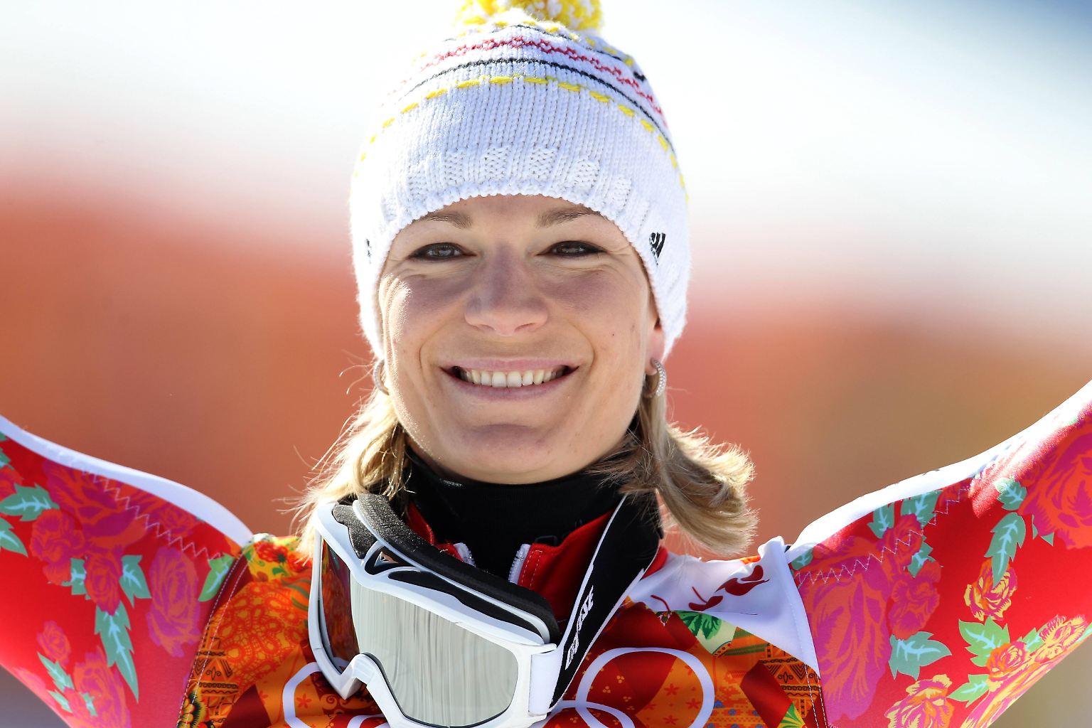 Skirennfahrerin Maria Höfl-Riesch …