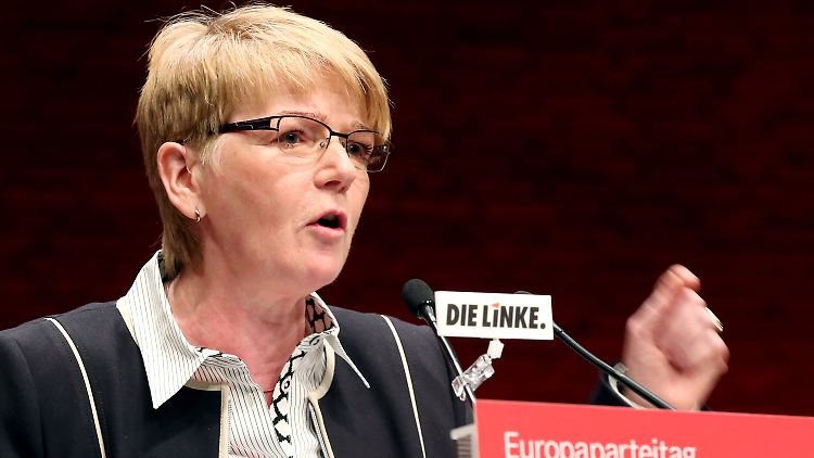 Gabriele Zimmer erreicht kein sehr gutes, aber ein ordentliches Ergebnis.