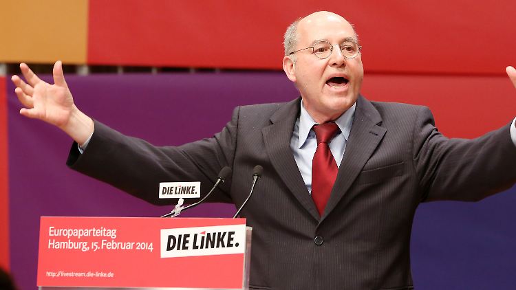 Gregor Gysi gehört zu den Strippenziehern, die auf Platz zwei einen Pragmatiker durchsetzten.