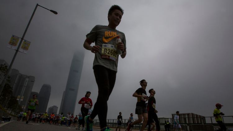 Der Schadstoffindex in Peking ist ein Zehnfaches des von der Weltgesundheitsorganisation empfohlenen Grenzwertes.