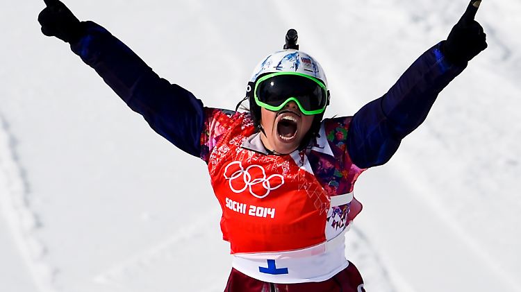 Gold für Tschechien: Eva Samkova.