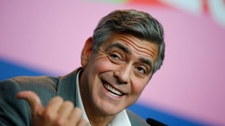 Clooney nimmt kein Blatt vor den Mund - er sagt, was er denkt.
