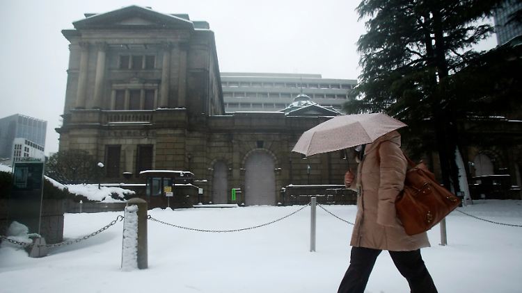 Schnee in Tokio, Zuversicht in den Schwellenländern.
