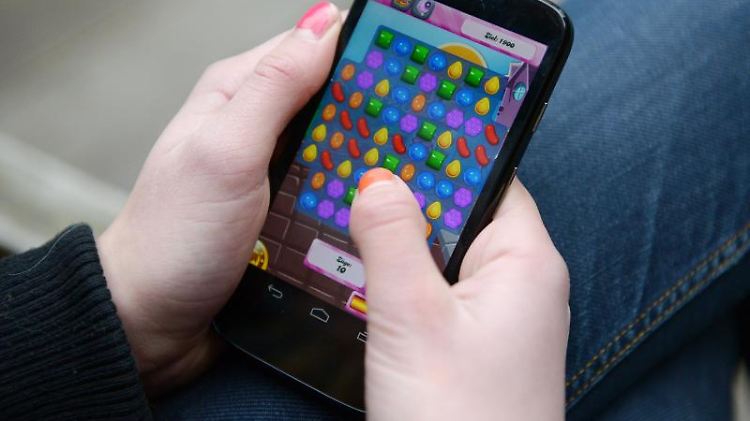 Das Smartphone-Spiel "Candy Crush" hat rund 93 Millionen Nutzer pro Tag.