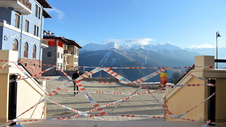 Die Wettkampfstätten sind fertig und bestens in Schuss - von manchen Hotels in und um Sotschi kann man das nicht behaupten.