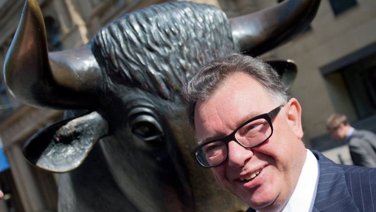 Der Chef der Deutschen Börse, Reto Franchioni (hier im Juli beim 25-jährigen Dax-Jubiläum) verfehlt mit seinem Unternehmen die Erwartungen.