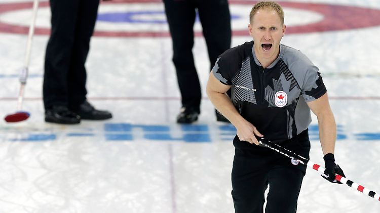 Gold für Kanada: Skip Brad Jacobs.