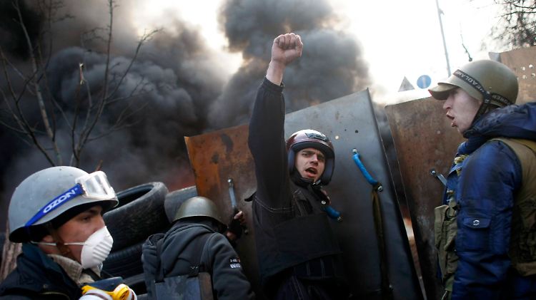 Mit weniger als einem vollständigen Sieg will "der Maidan" sich offenbar nicht zufrieden geben.
