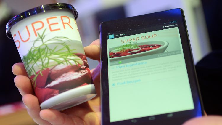 Das Smartphone soll den Verbraucher über Inhaltsstoffe und eventuelle Unverträglichkeiten informieren.