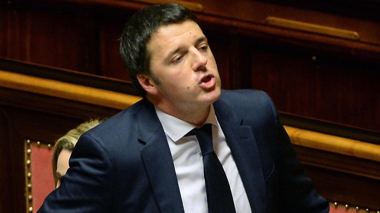 "Italien ist erstarrt und versumpft in einer erstickenden Bürokratie", meint Renzi.