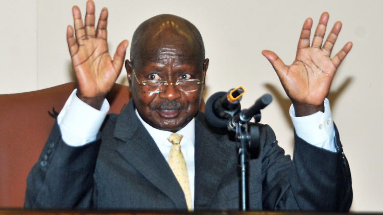 Muss nun mit weniger Geld auskommen: Der ugandische Präsident Yoweri Museveni.