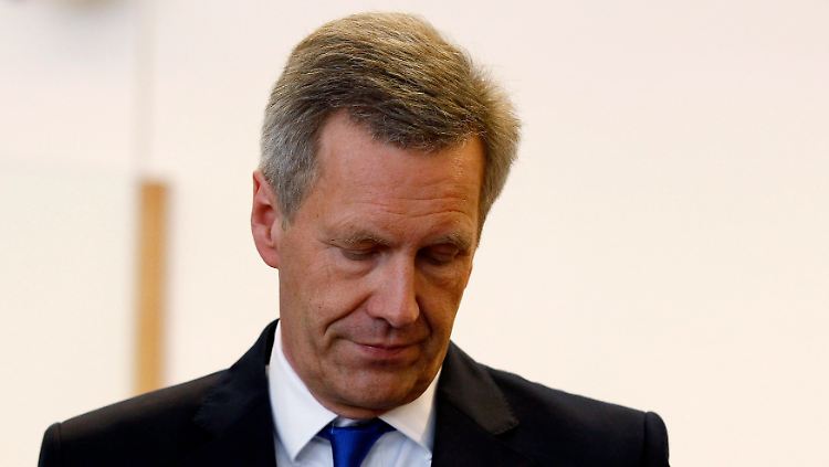 Wulff im Februar im Gerichtssaal in Hannover.