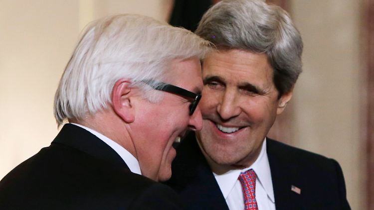 Steinmeier und Kerry kennen sich seit Jahren. 