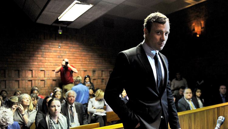 Pistorius im August 2013 vor Gericht.