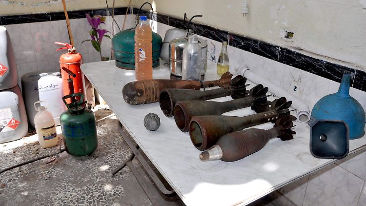 Chemie-Waffen in Syrien: Erst 4,5 Prozent der gefährlichsten Kampfstoffe sind verschifft worden.