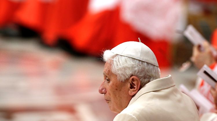 Der zurückgetretene Papst Benedikt XVI. Ende Februar in Rom.